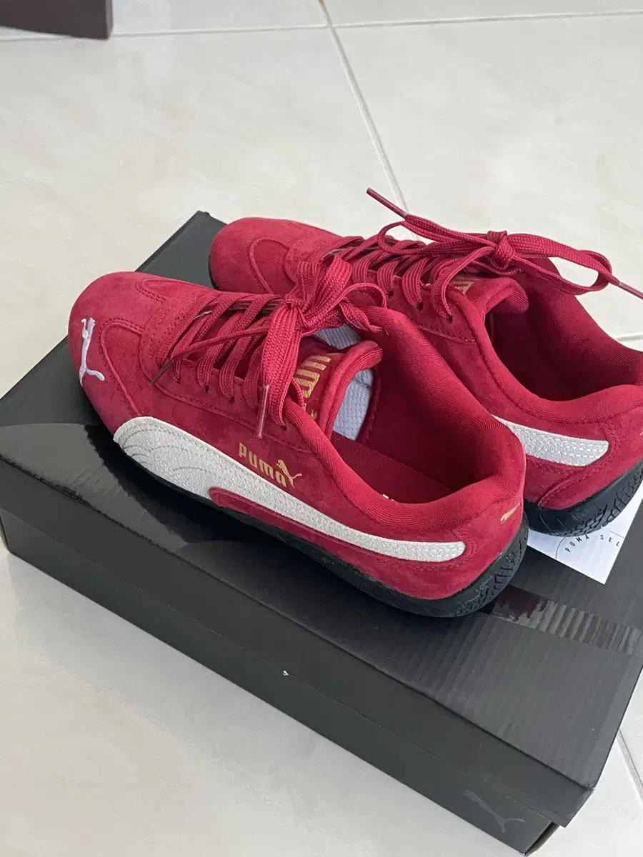 Puma Speedcat OG Red White 퓨마 스피드캣